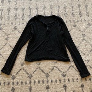 Brandy Melville Henley Long Sleeve